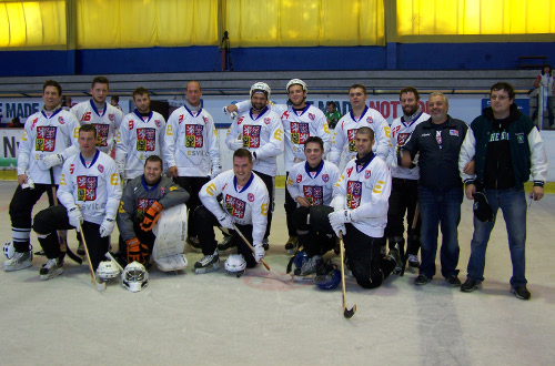 Rink bandy turnaj v Nymburku 2015