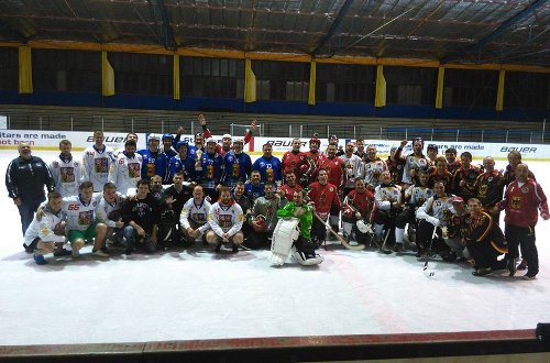 Rink bandy turnaj v Nymburku 2016