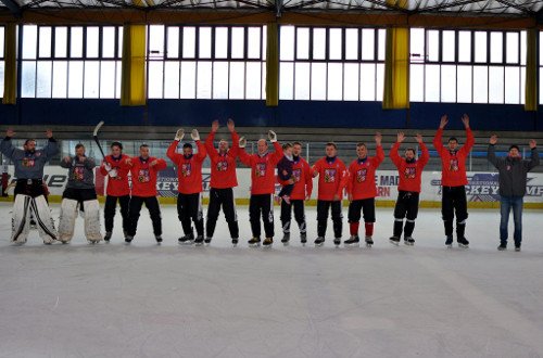 Rink bandy turnaj v Nymburku 2017
