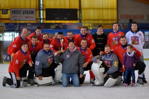 Čeští reprezentanti mistry Evropy v rink bandy a vítězi 3. Rink bandy Open Nymburk 2017